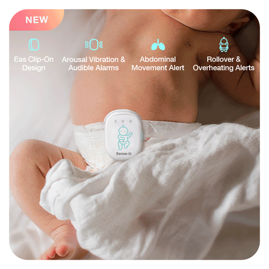 Nanit Baby Monitor Sense-U Smart Sock (Long Range) U2013 Baby