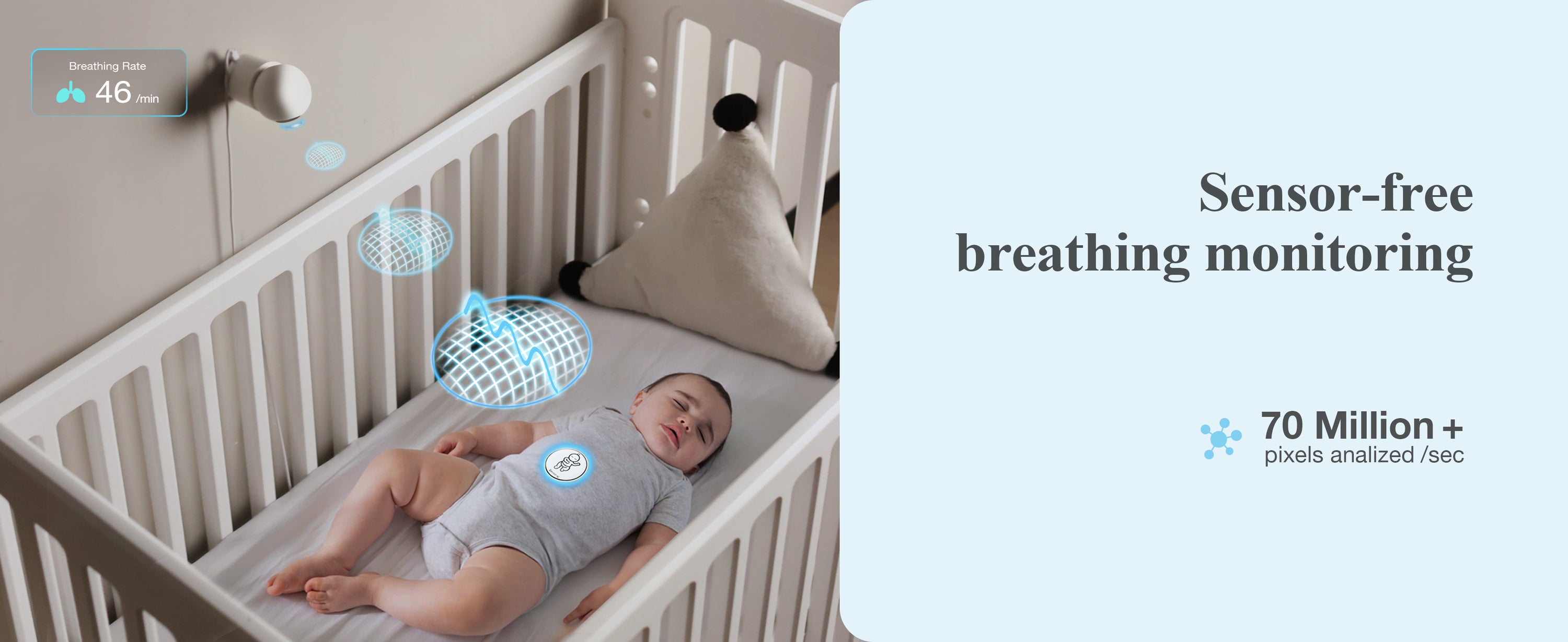 monbaby snuza baby breathing heartbeat monitor