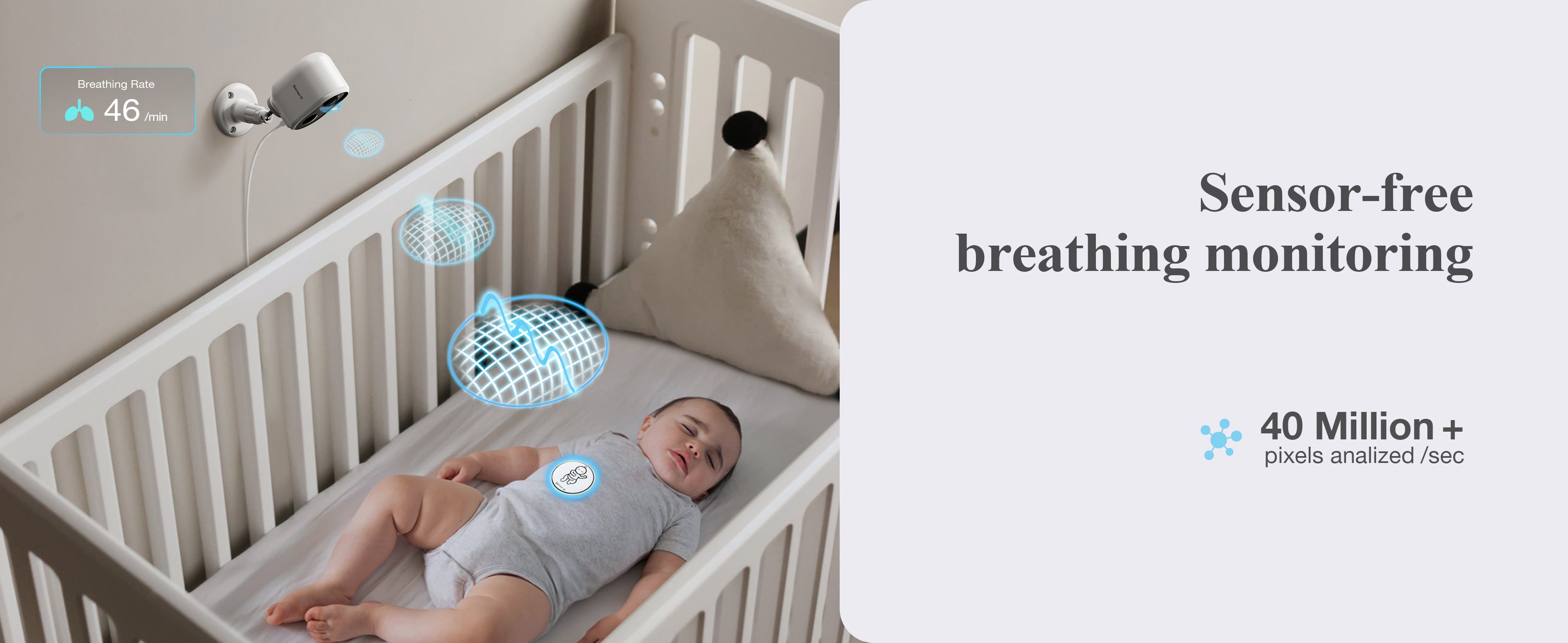 monbaby snuza baby breathing heartbeat monitor