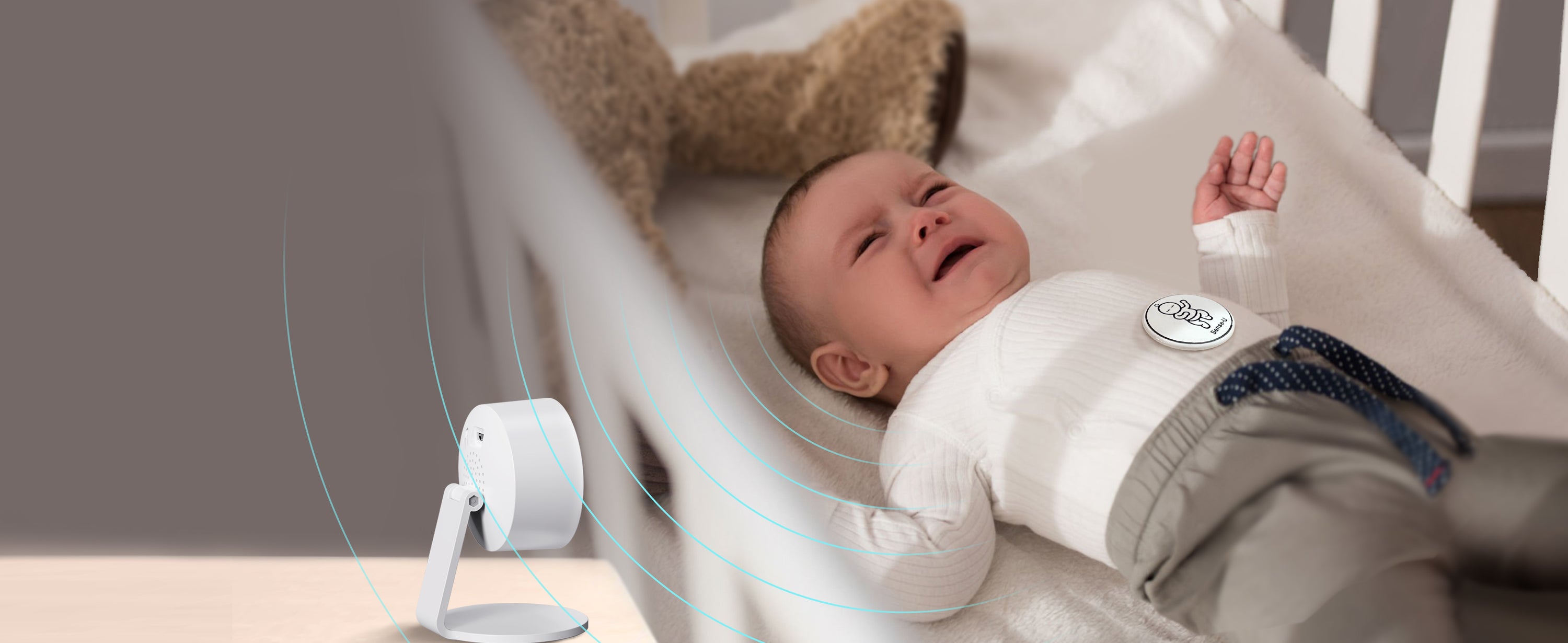 monbaby snuza baby breathing heartbeat monitor