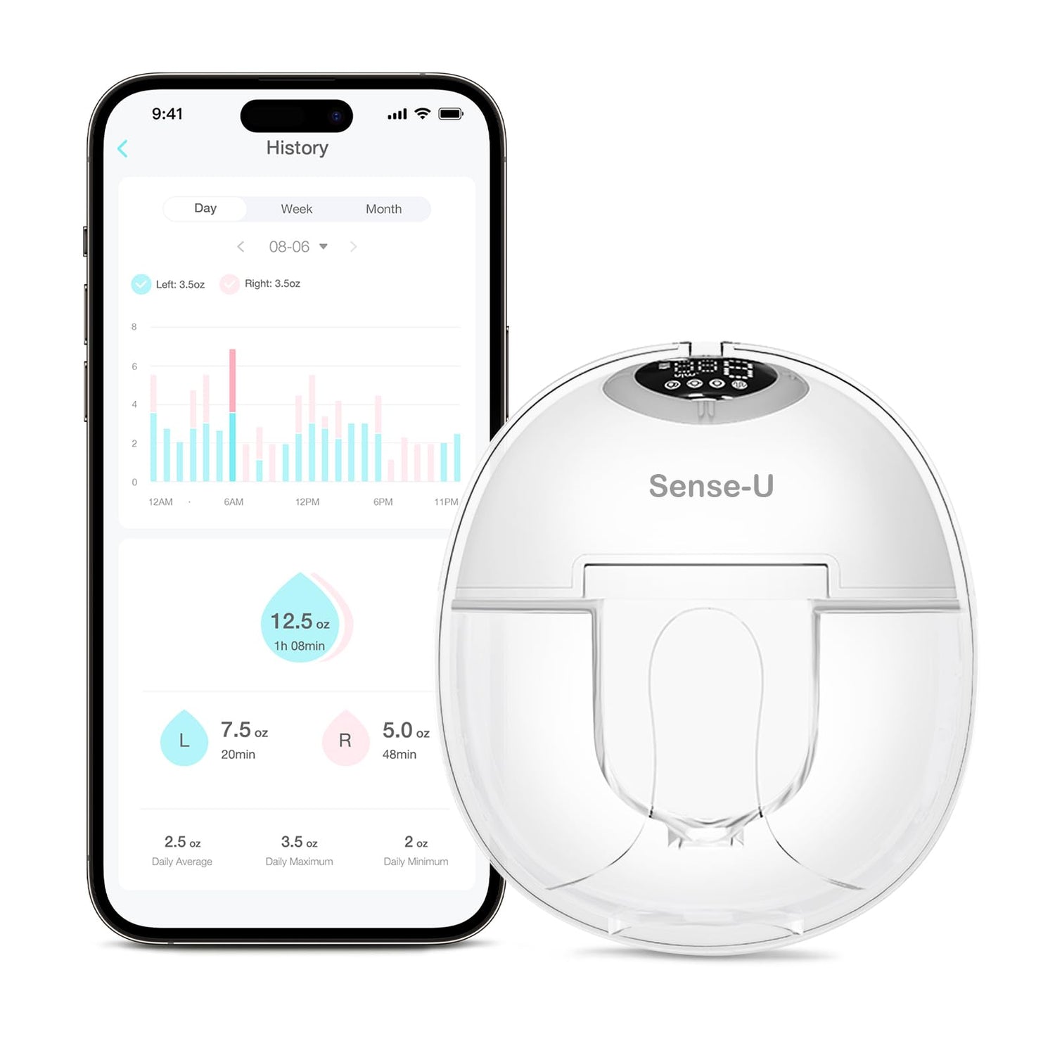 Eufy Wearable Breast Pump S1, Hands-Free Electric Breast Pump With