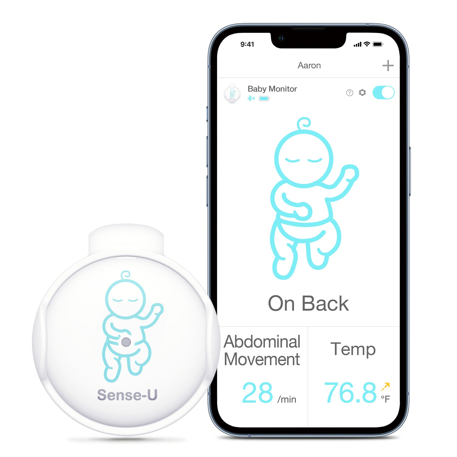 fabrik utilfredsstillende ufuldstændig Sense-U Smart Baby Monitor