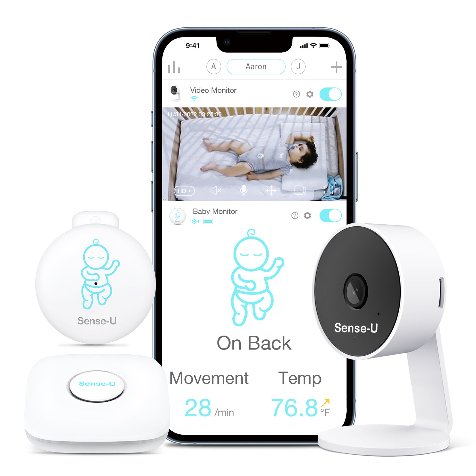Sense-U Smart Baby Monitor 3センスユー