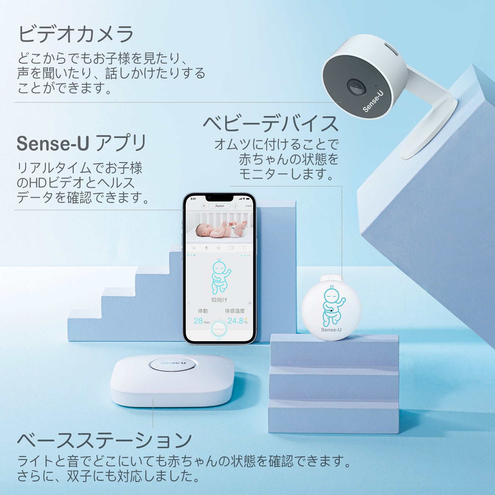 Bundle (Baby 3+Cam) – Sense-U