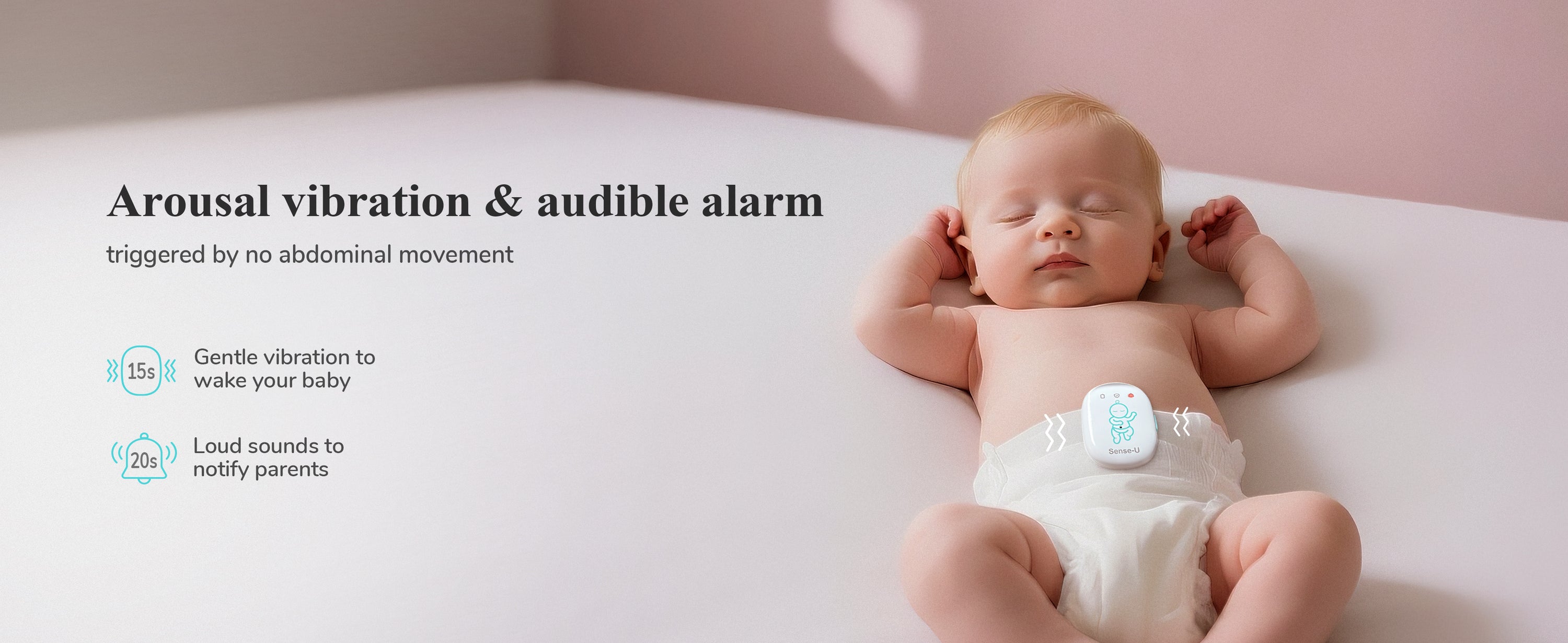 monbaby snuza baby breathing heartbeat monitor