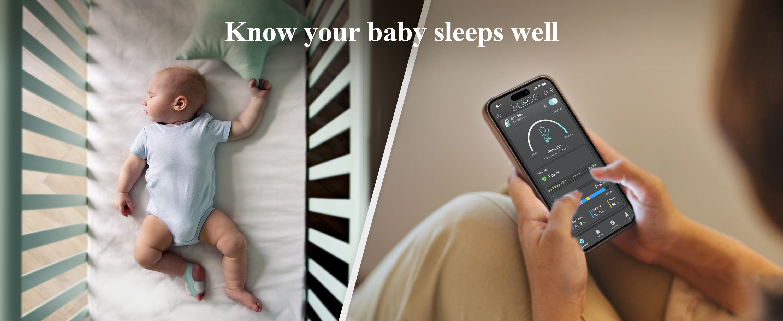 monbaby snuza baby breathing heartbeat monitor