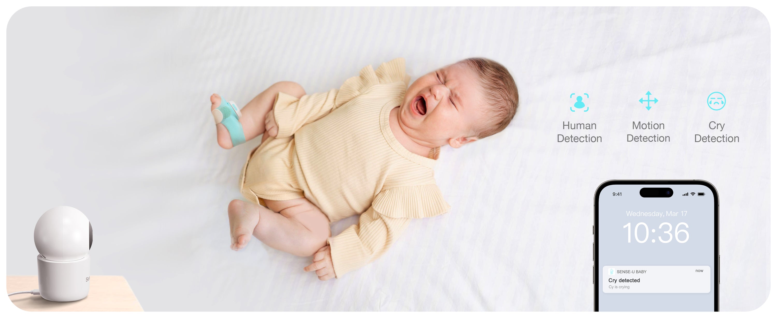 monbaby snuza baby breathing heartbeat monitor