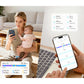 Sense‑U Smart Baby Sock Shoe O2 Bundle con cámara de video 2.5K HD
