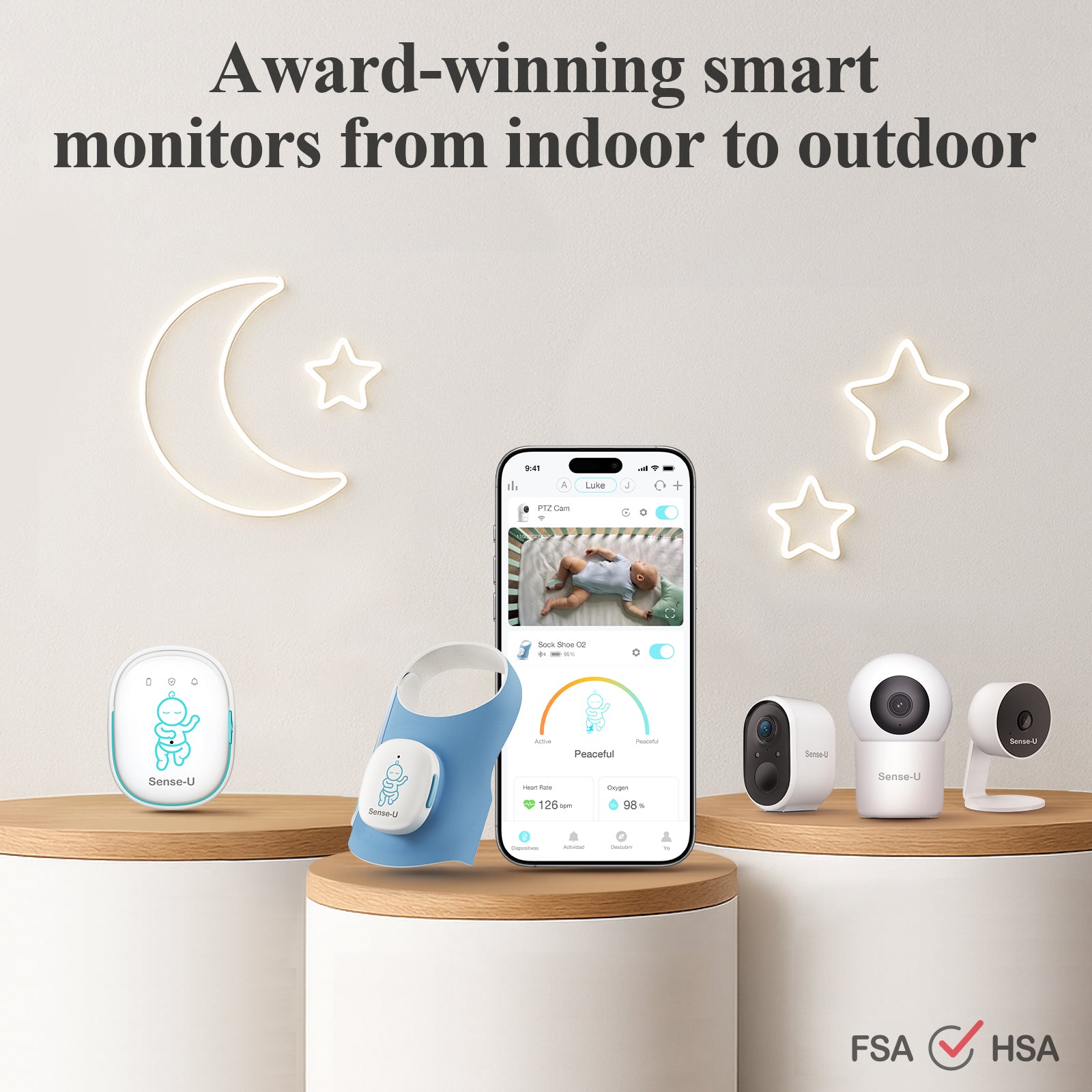 Baby Monitor Pro: Tracks Abdominal Movement, Rollover, Temperature
