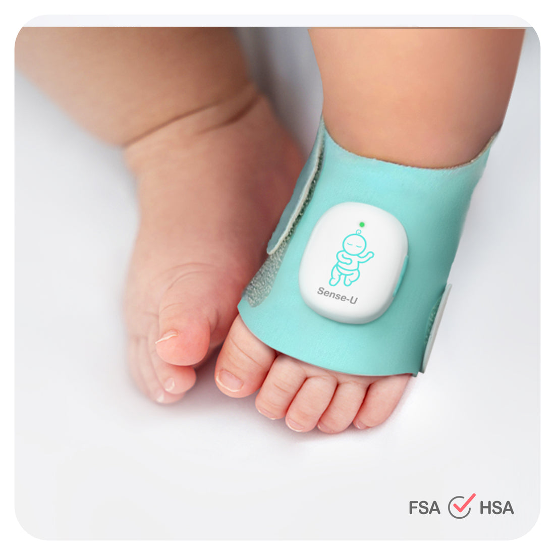 Sense U Baby Foot Sock Monitor Sense U Baby Smart Sock Shoe (Long