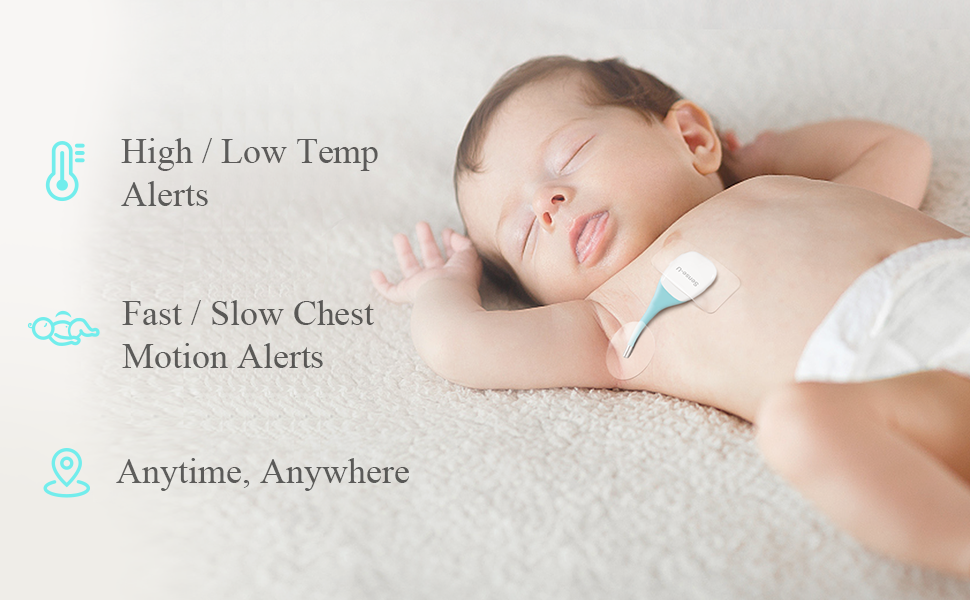 Wearable Smart Baby Thermometer 