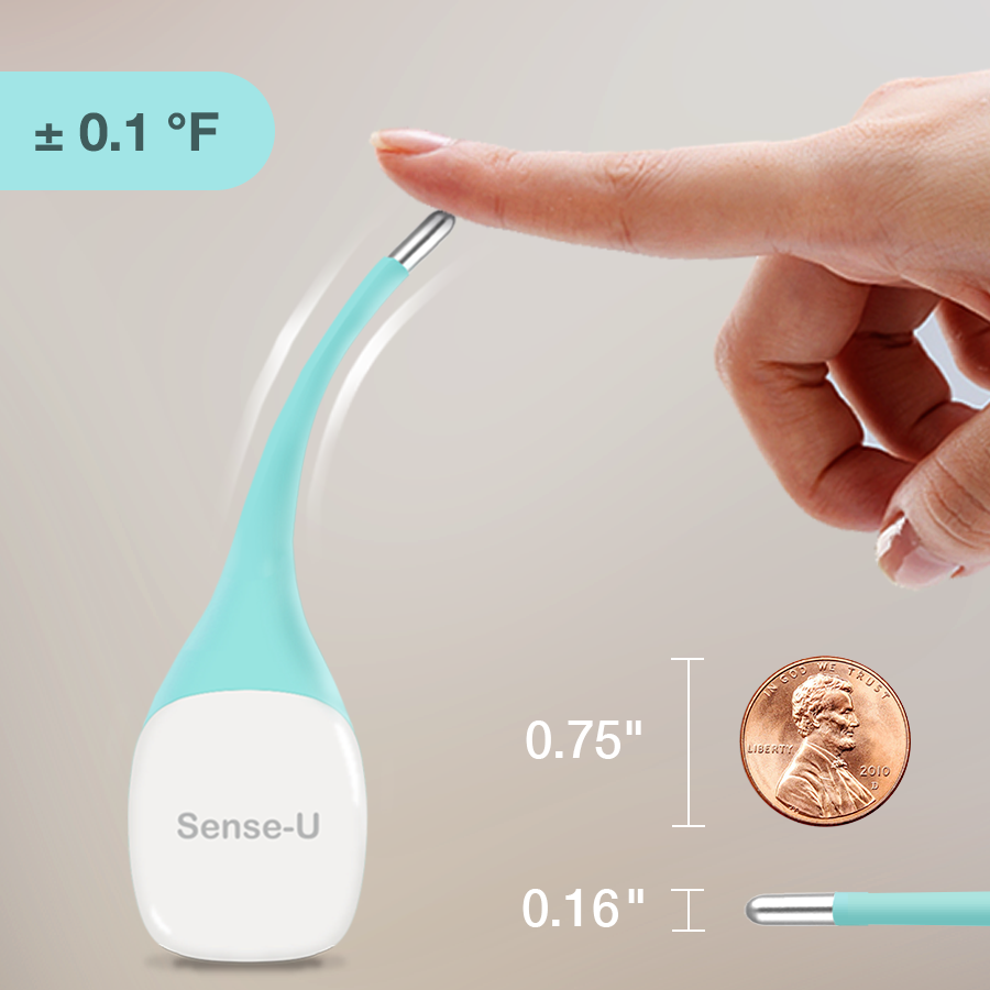 Sense-U Smart Thermometer: Tracks Chest Movement & Body Temp from Anywhere